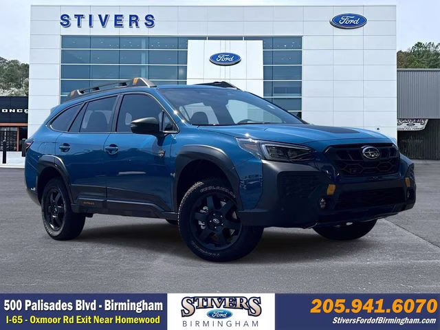2025 Geyser Blue Subaru Outback Wilderness AWD SUV
