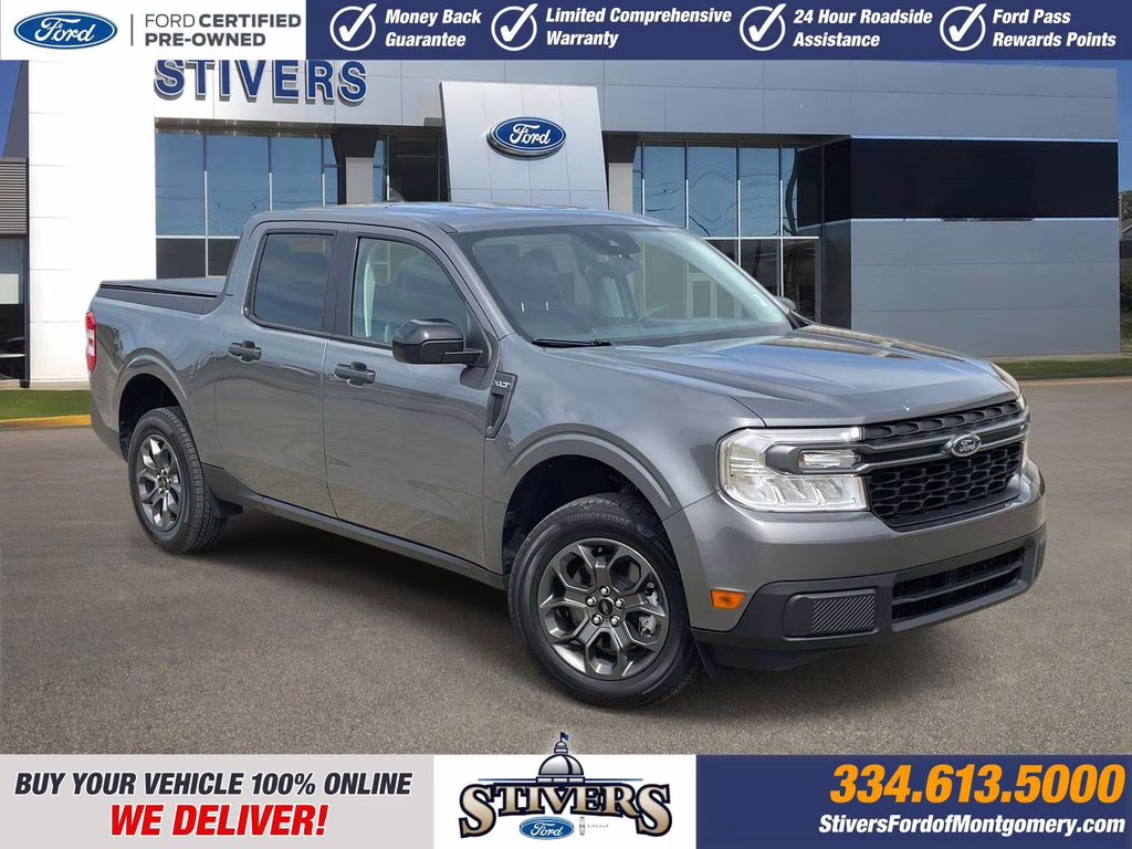 2024 Carbonized Gray Metallic Ford Maverick XLT FWD Truck