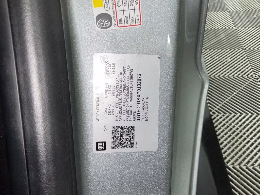 2023 Sharkskin Metallic Chevrolet Camaro 2LT RWD Coupe