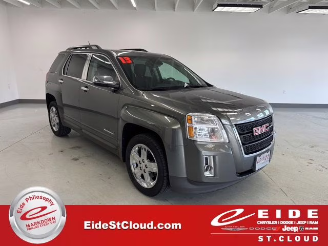 2013 Gray Green Metallic GMC Terrain SLE-2 FWD SUV