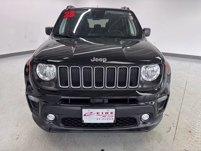 2023 Black Clearcoat Jeep Renegade Latitude 4X4 SUV