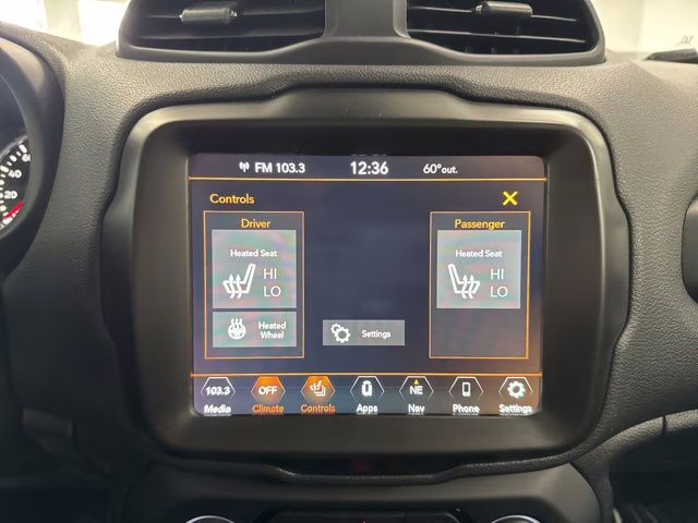 2023 Black Clearcoat Jeep Renegade Latitude 4X4 SUV