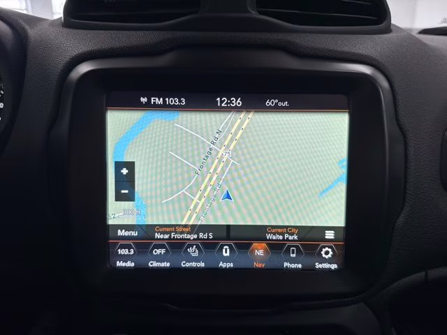 2023 Black Clearcoat Jeep Renegade Latitude 4X4 SUV