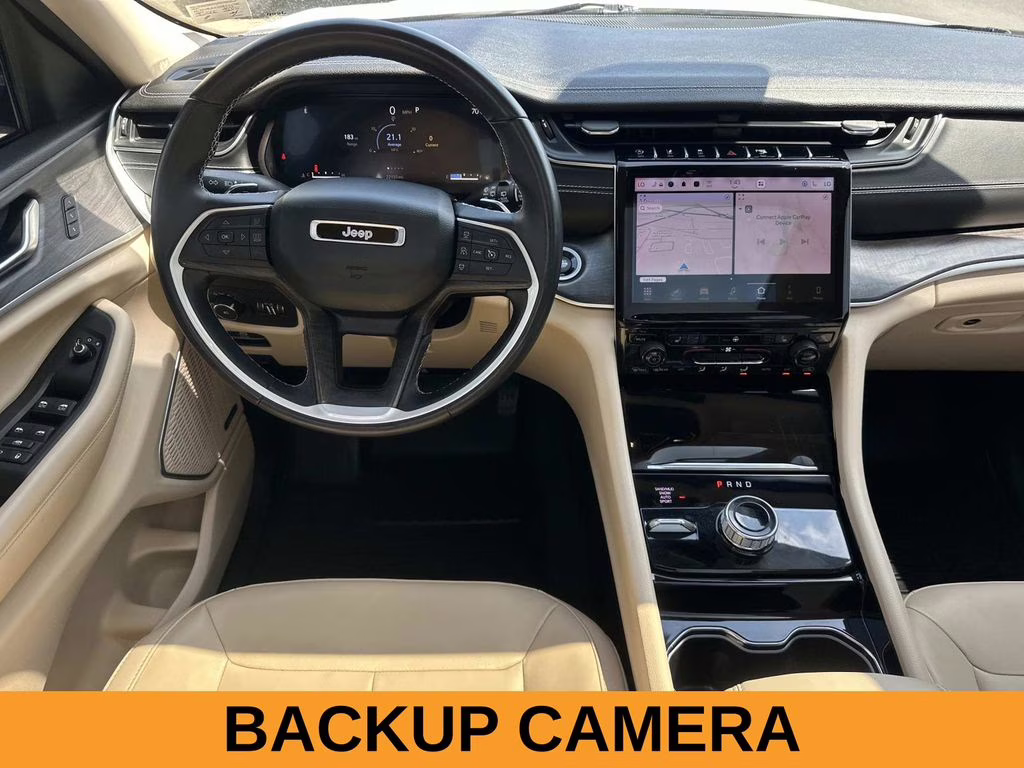 2022 Bright White Clearcoat Jeep Grand Cherokee L Limited 4X4 SUV