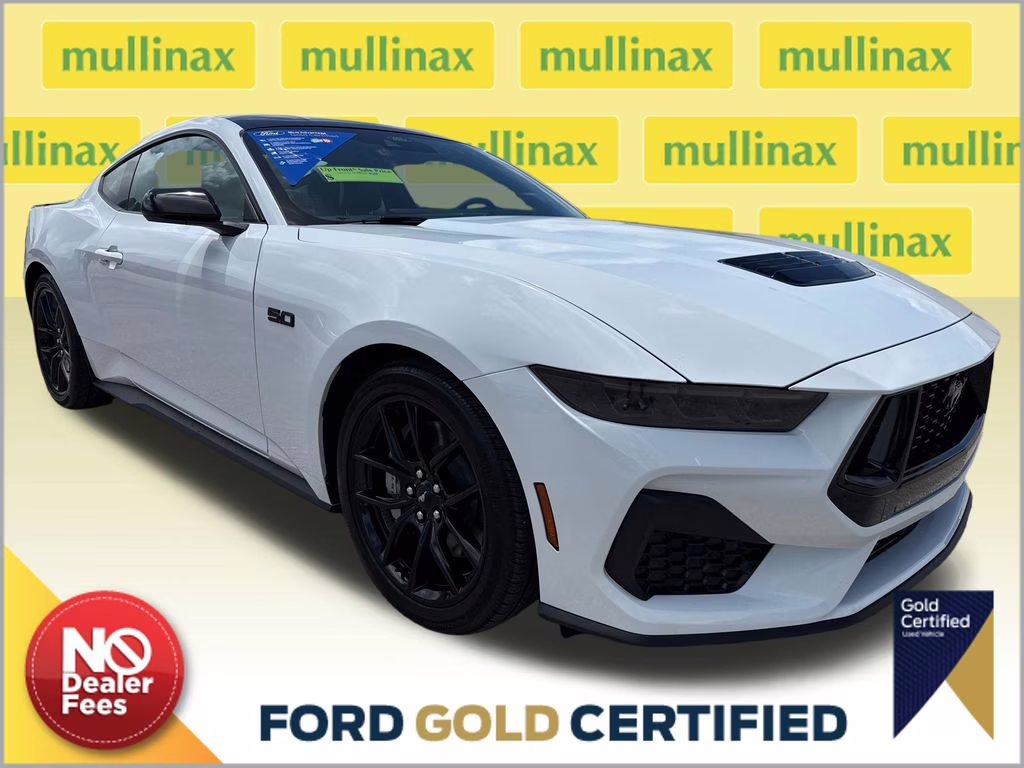 2025 Oxford White Ford Mustang GT Premium RWD Coupe