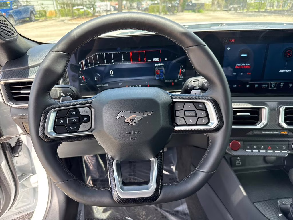 2025 Oxford White Ford Mustang GT Premium RWD Coupe