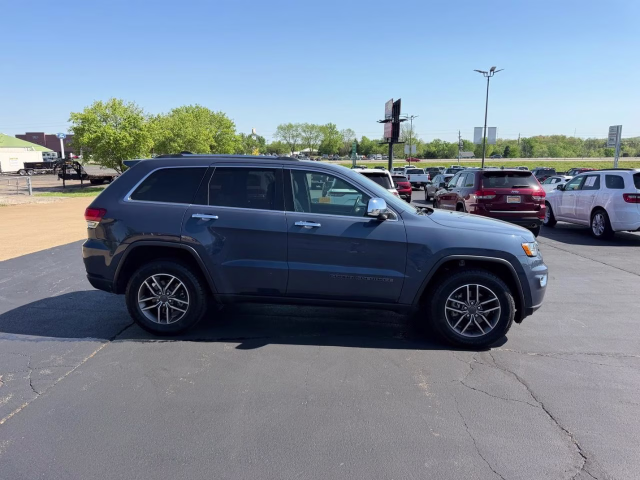 2020 Slate Blue Pearlcoat Jeep Grand Cherokee Limited 4X4 SUV