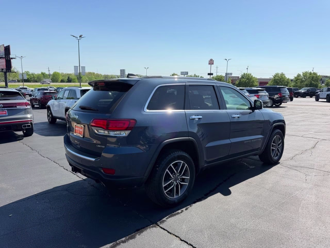 2020 Slate Blue Pearlcoat Jeep Grand Cherokee Limited 4X4 SUV