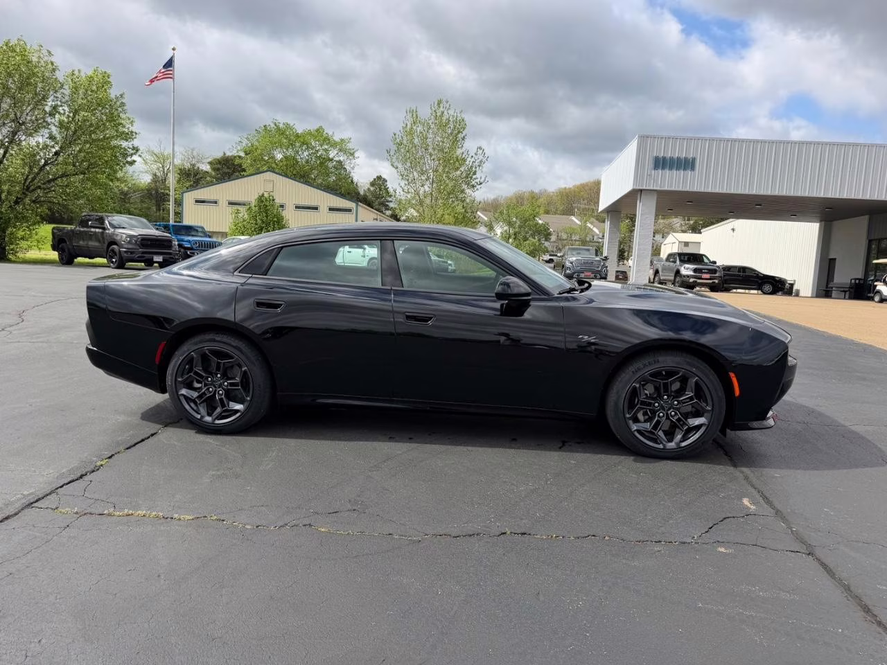 2026 Diamond Black Crystal Pearlcoat Dodge Charger R/T AWD Sedan