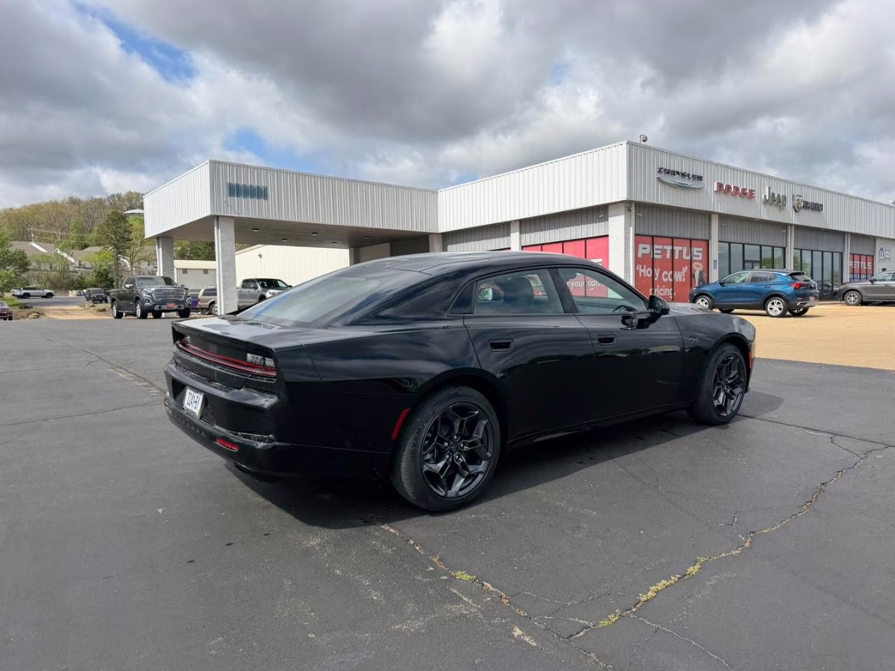 2026 Diamond Black Crystal Pearlcoat Dodge Charger R/T AWD Sedan