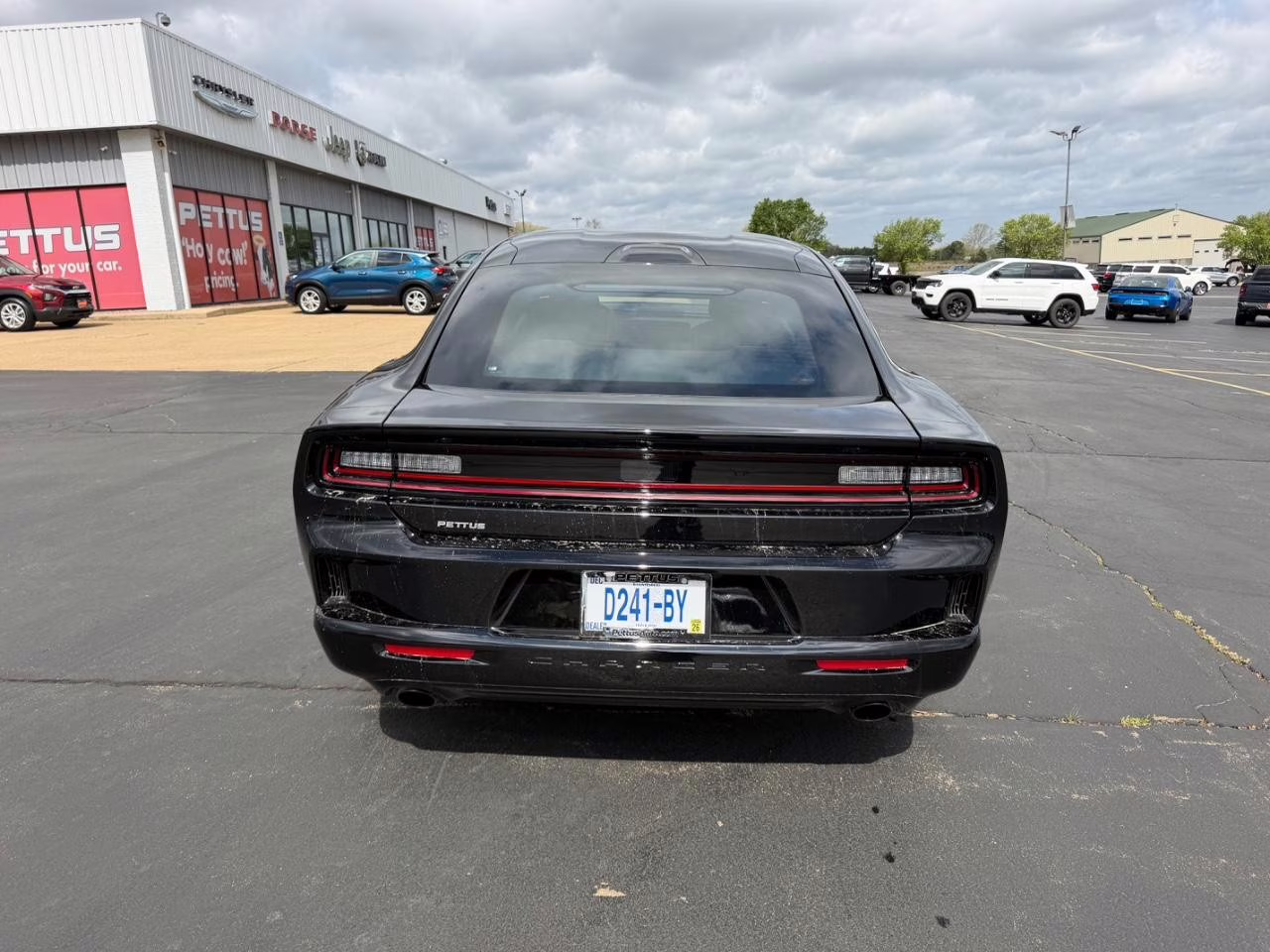 2026 Diamond Black Crystal Pearlcoat Dodge Charger R/T AWD Sedan