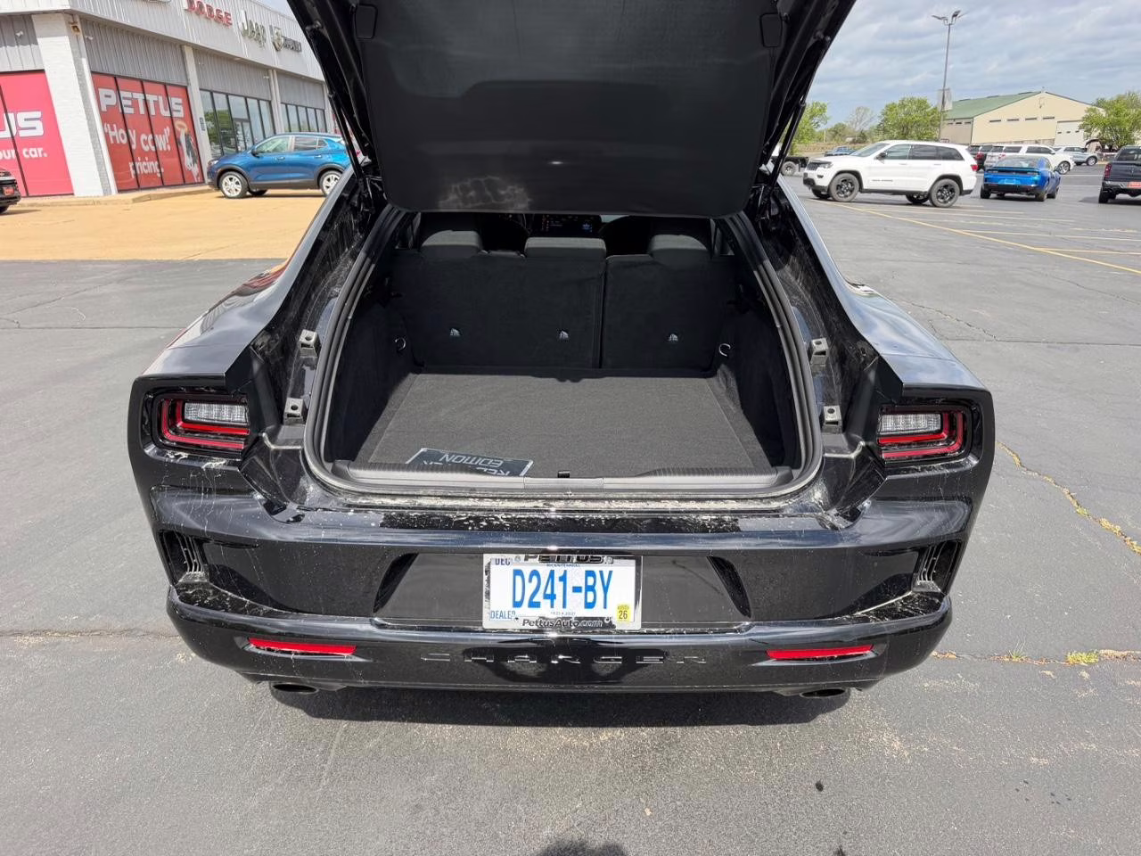 2026 Diamond Black Crystal Pearlcoat Dodge Charger R/T AWD Sedan