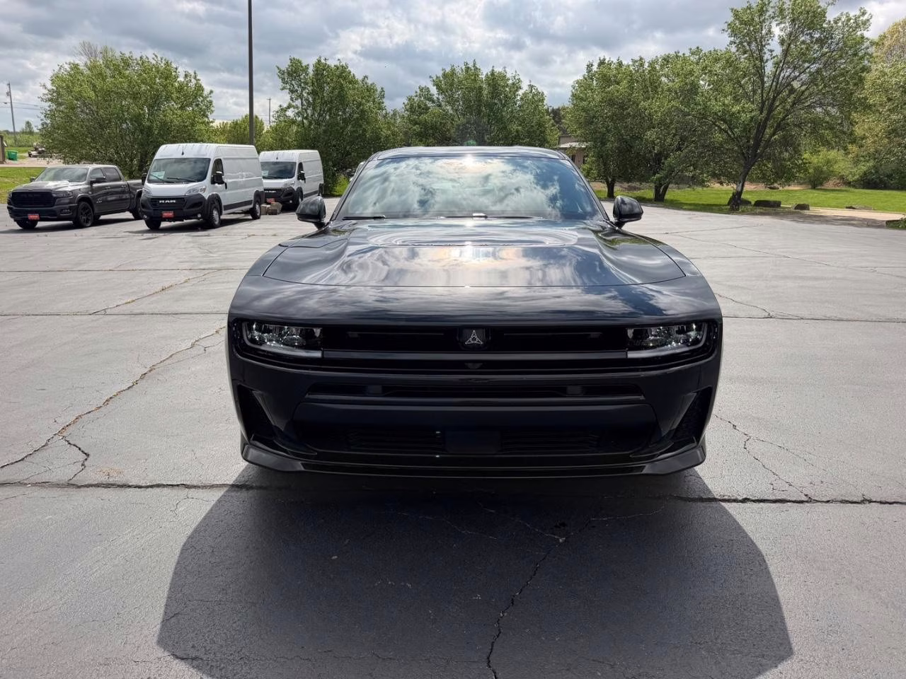 2026 Diamond Black Crystal Pearlcoat Dodge Charger R/T AWD Sedan