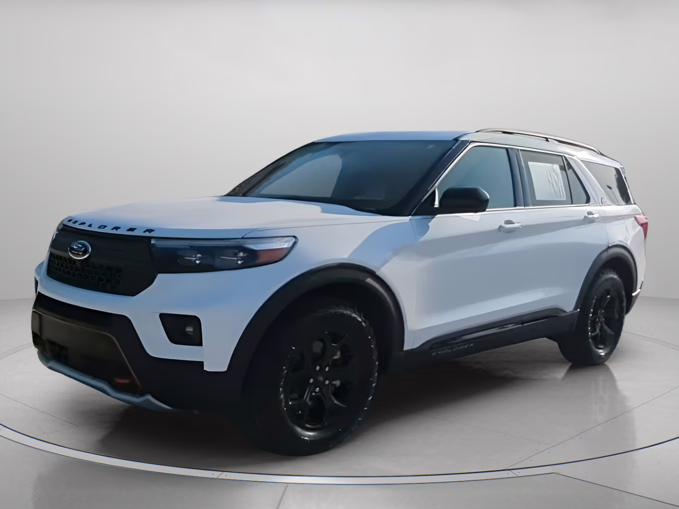 2023 Star White Metallic Tri-Coat Ford Explorer Timberline 4X4 SUV