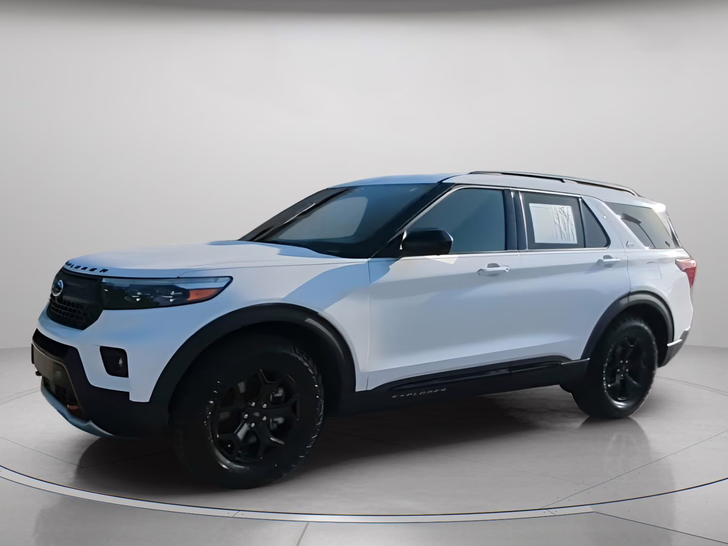 2023 Star White Metallic Tri-Coat Ford Explorer Timberline 4X4 SUV