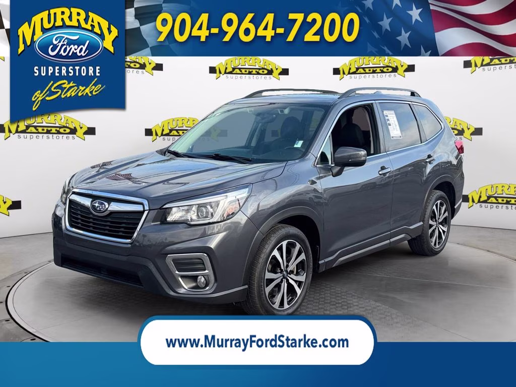 2020 Magnetite Gray Metallic Subaru Forester Limited AWD SUV