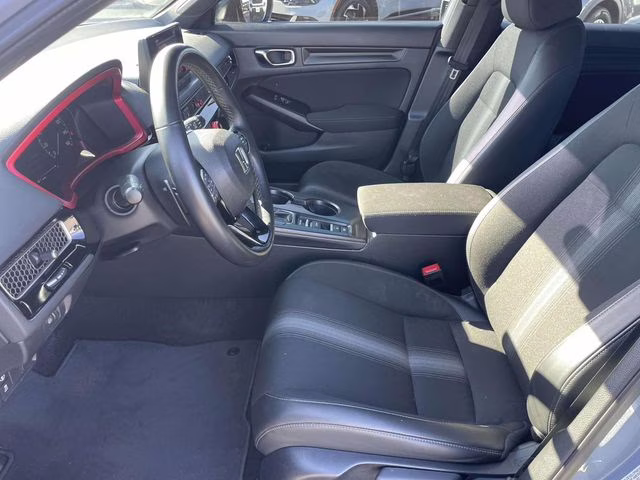 2024 Sonic Gray Pearl Honda Civic Sport FWD Hatchback