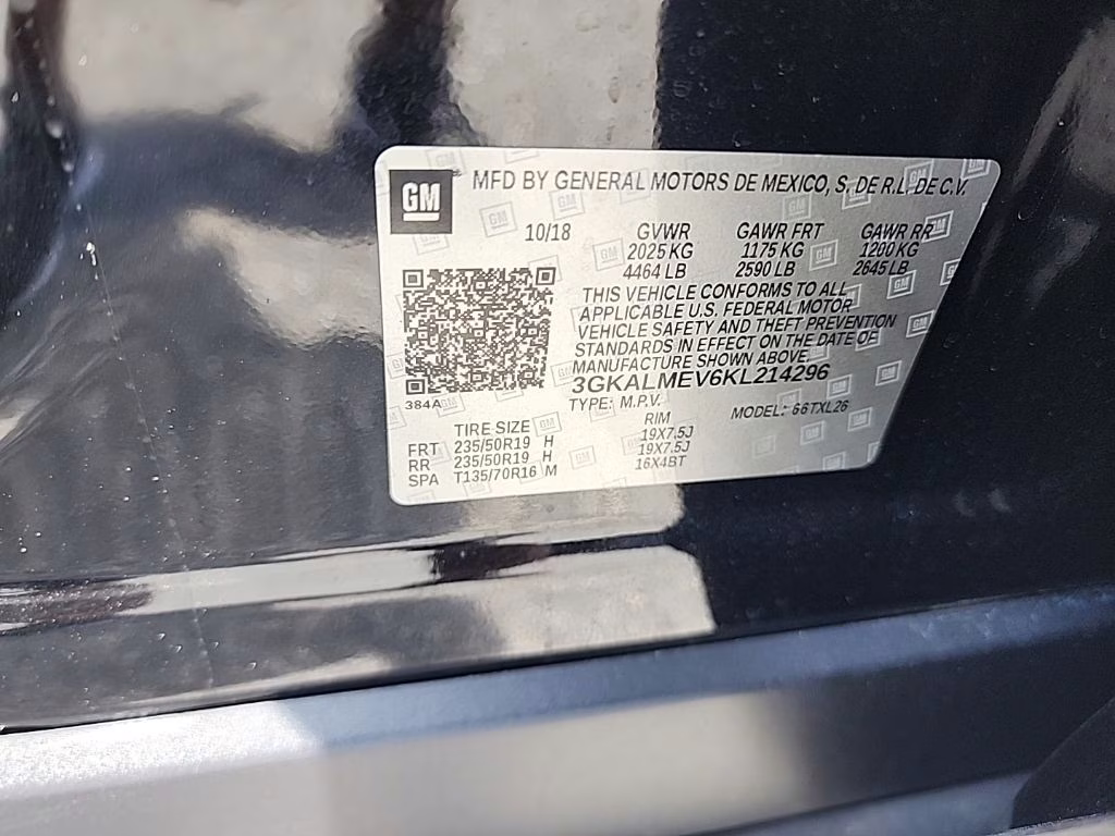 2019 Ebony Twilight Metallic GMC Terrain SLE FWD SUV