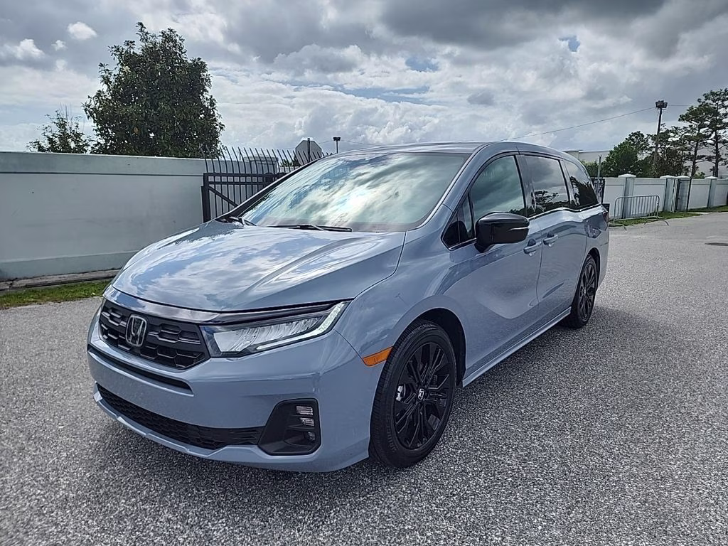 2025 Smoke Blue Pearl Honda Odyssey Sport-L FWD Van