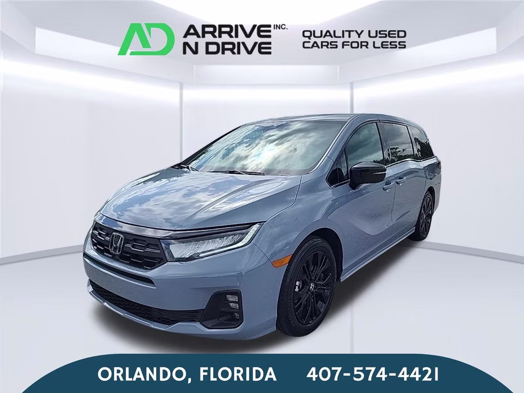 2025 Smoke Blue Pearl Honda Odyssey Sport-L FWD Van