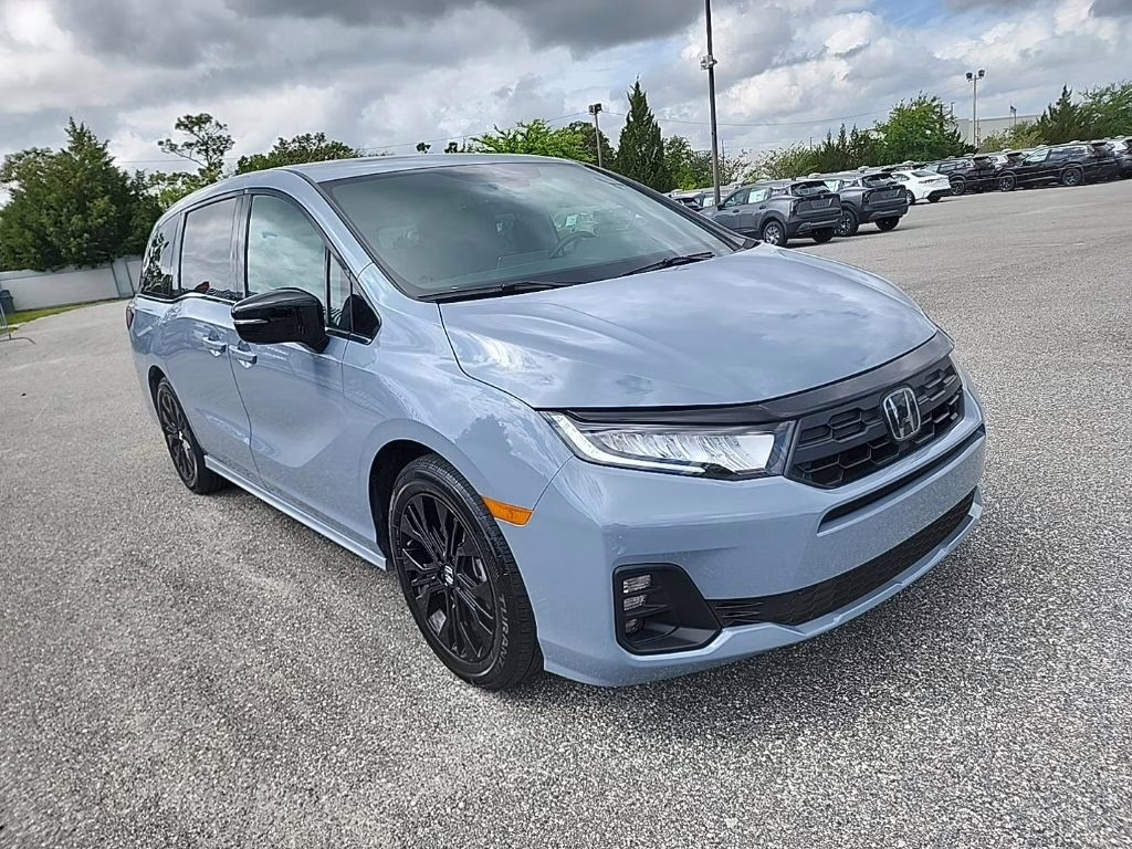 2025 Smoke Blue Pearl Honda Odyssey Sport-L FWD Van