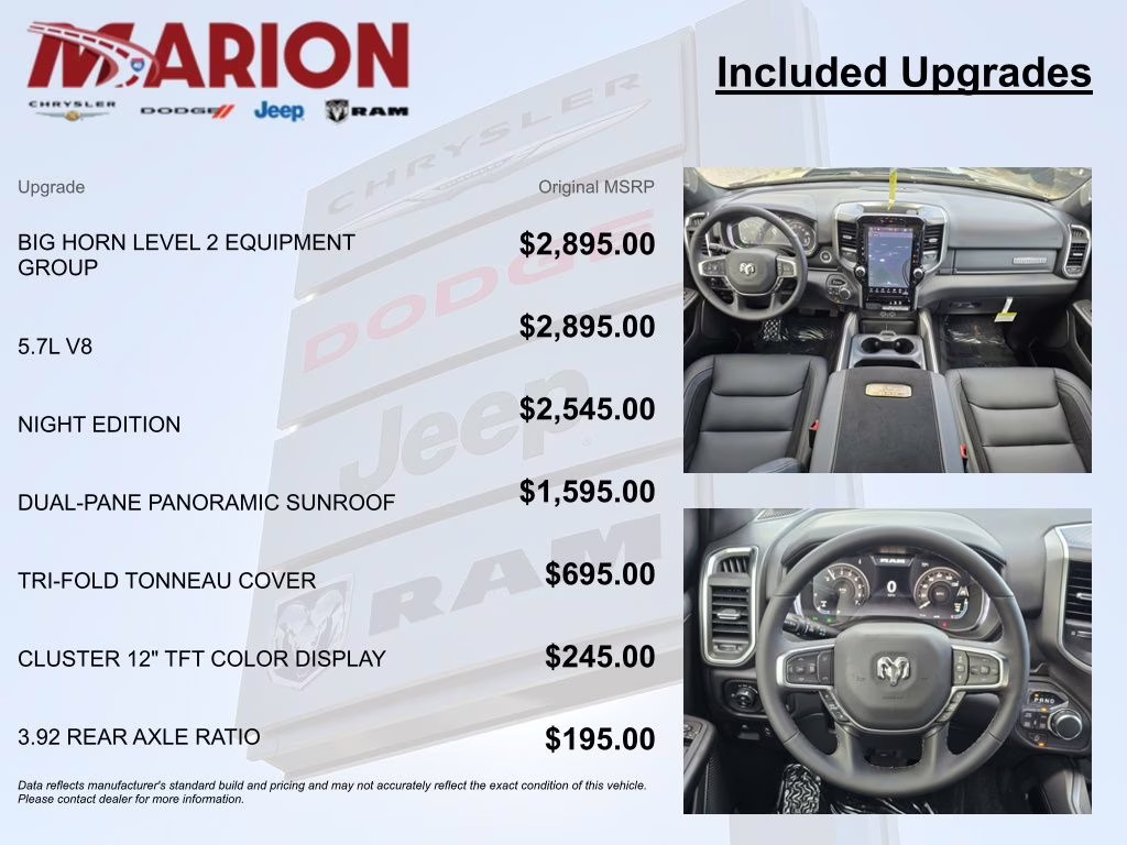 2026 Canyon Lake Ram 1500 Big Horn/Lone Star 4X4 Truck