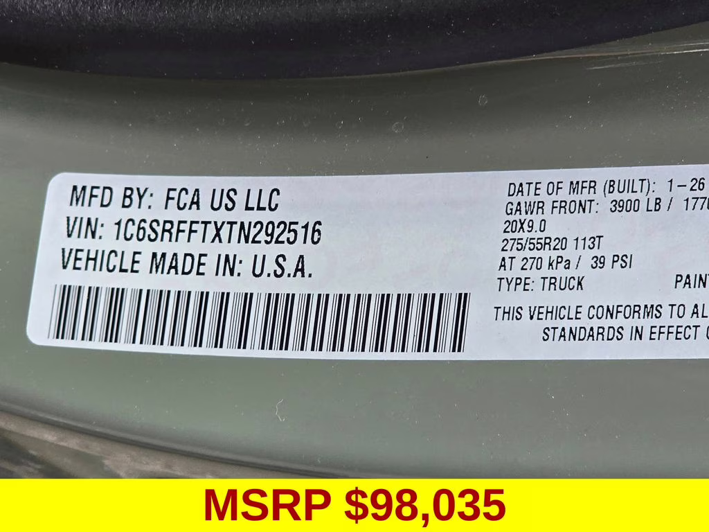 2026 Canyon Lake Ram 1500 Big Horn/Lone Star 4X4 Truck
