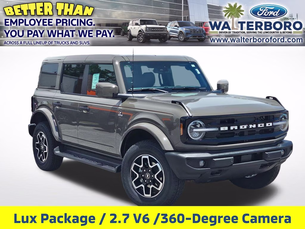 2026 Marsh Gray Ford Bronco Outer Banks 4X4 SUV