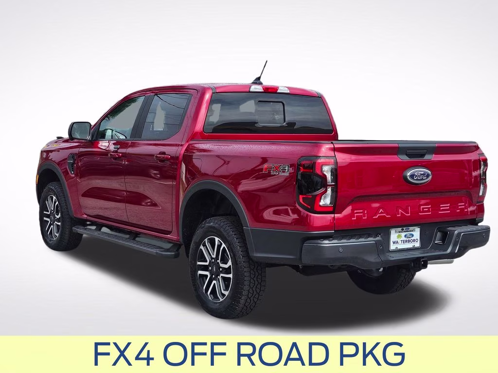 2026 Ruby Red Metallic Tinted Clearcoat Ford Ranger Lariat 4X4 Truck