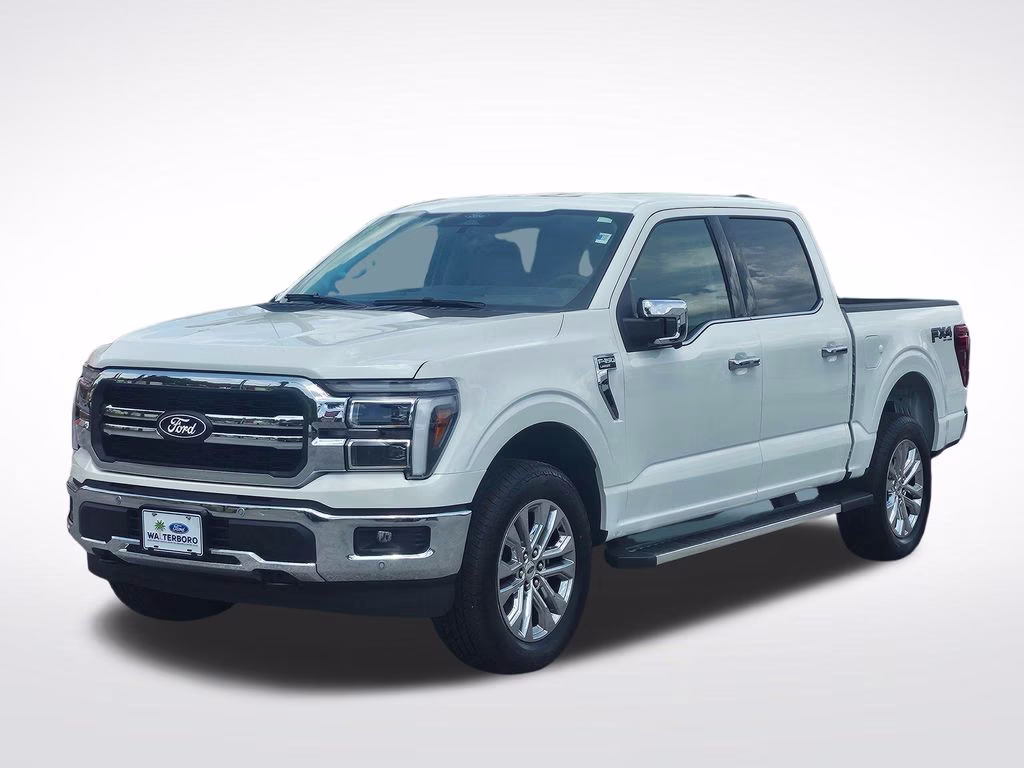 2026 Star White Metallic Tri-Coat Ford F-150 Lariat 4X4 Truck