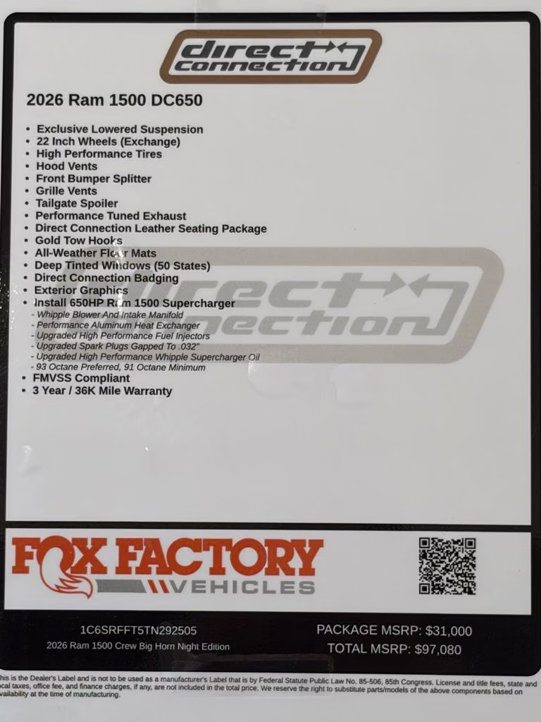 2026 Canyon Lake Ram 1500 Big Horn/Lone Star 4X4 Truck