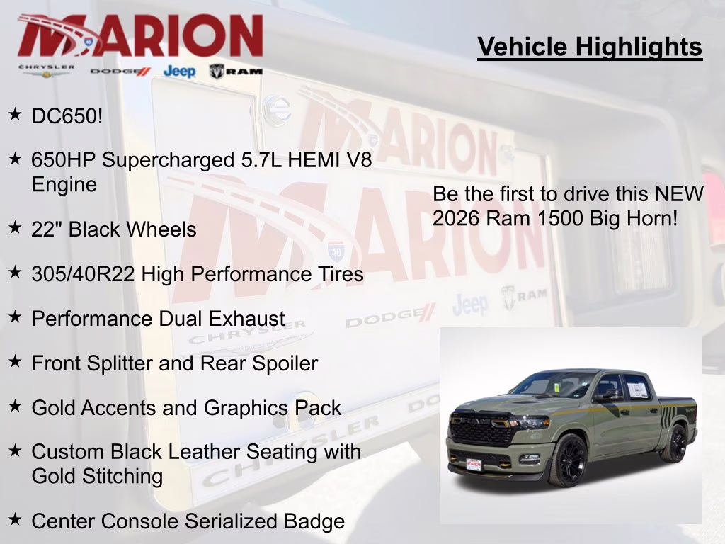 2026 Canyon Lake Ram 1500 Big Horn/Lone Star 4X4 Truck
