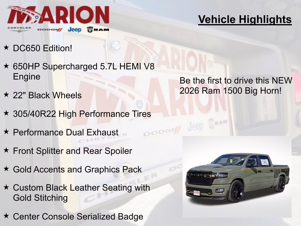 2026 Canyon Lake Ram 1500 Big Horn/Lone Star 4X4 Truck