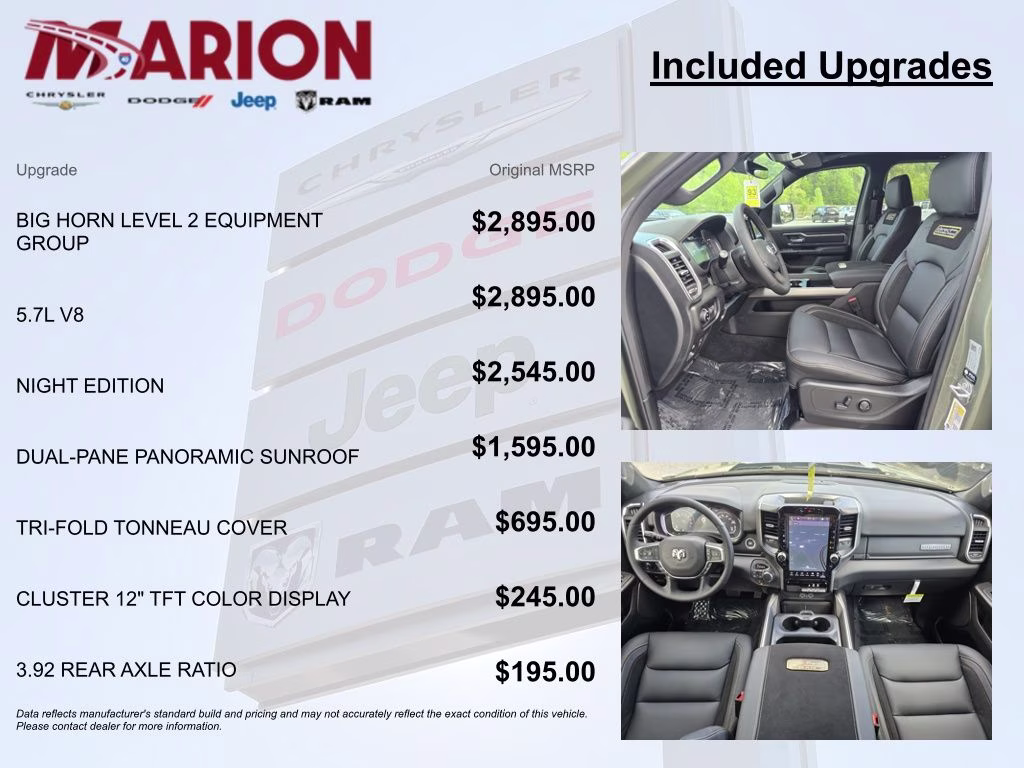 2026 Canyon Lake Ram 1500 Big Horn/Lone Star 4X4 Truck