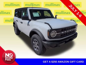 2026 Avalanche Gray Ford Bronco Big Bend 4X4 SUV
