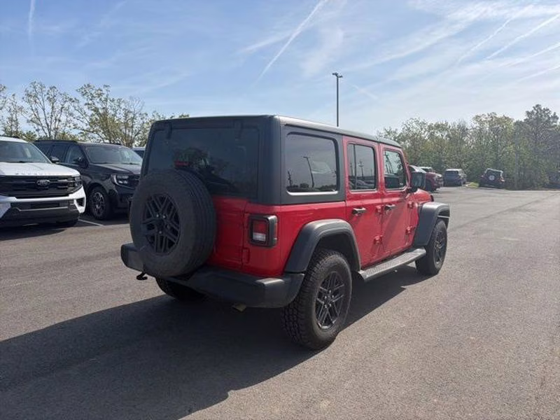 2025 Firecracker Red Clearcoat Jeep Wrangler Sport 4X4 SUV
