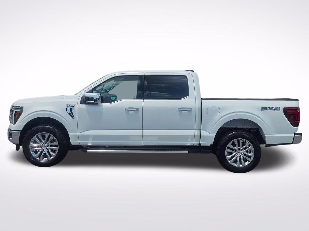 2026 Star White Metallic Tri-Coat Ford F-150 Lariat 4X4 Truck