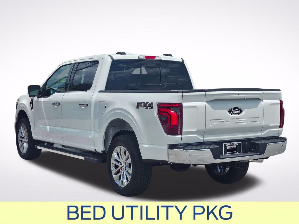 2026 Star White Metallic Tri-Coat Ford F-150 Lariat 4X4 Truck