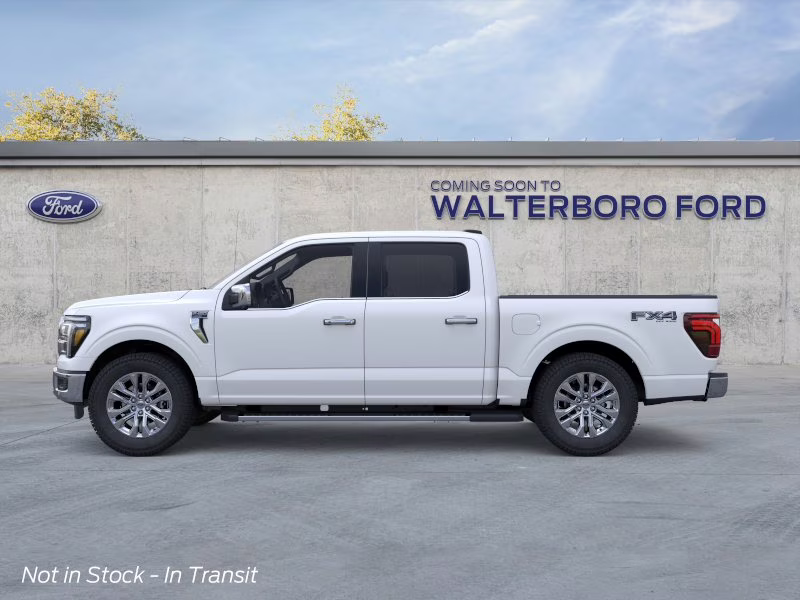 2026 Star White Metallic Tri-Coat Ford F-150 Lariat 4X4 Truck