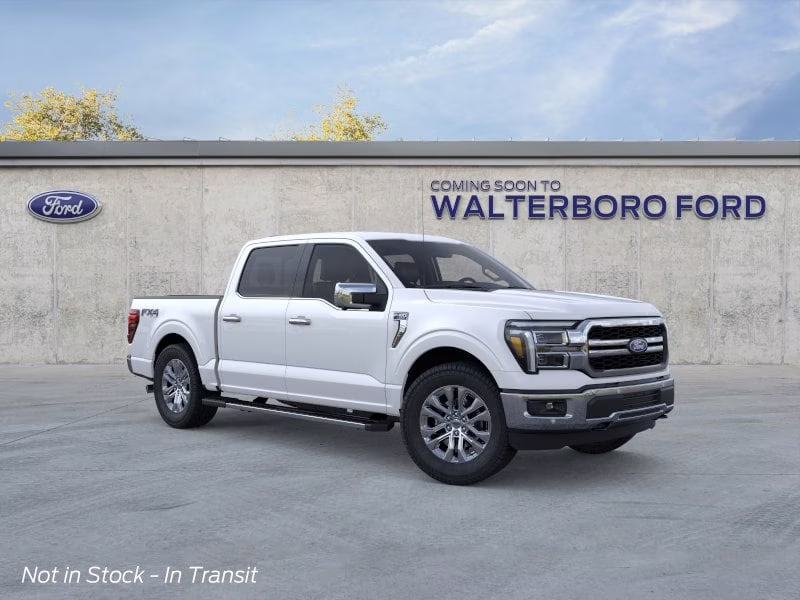 2026 Star White Metallic Tri-Coat Ford F-150 Lariat 4X4 Truck