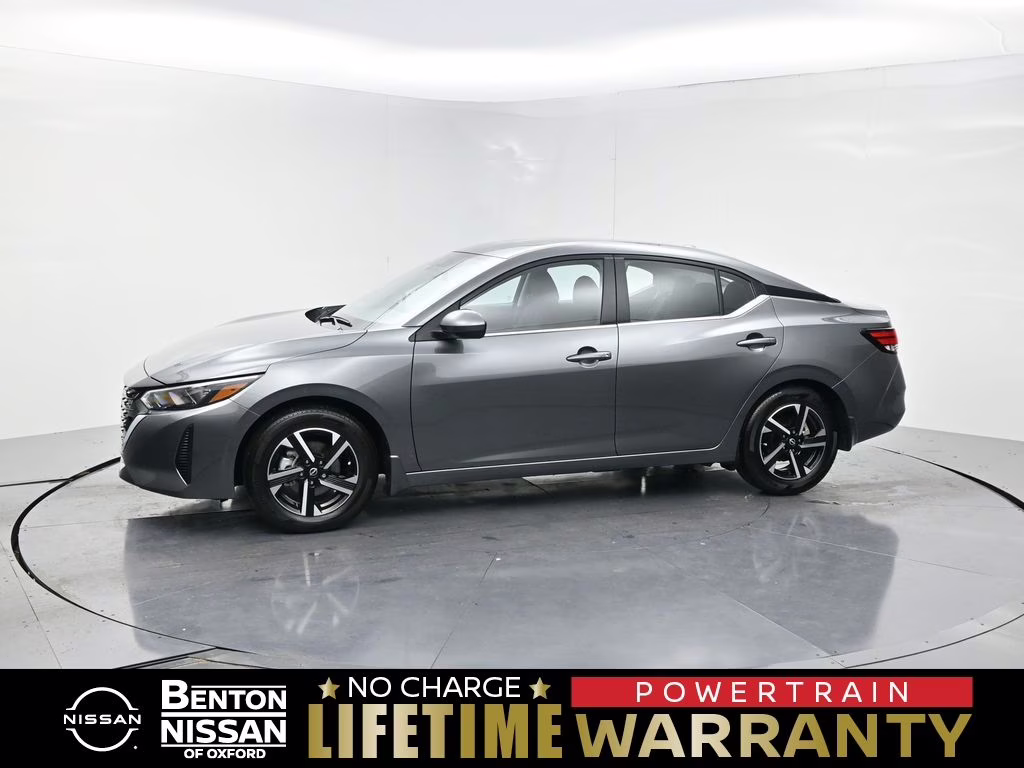 2025 Gun Metallic Nissan Sentra SV FWD Sedan