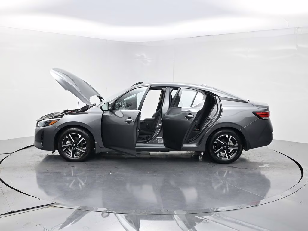 2025 Gun Metallic Nissan Sentra SV FWD Sedan