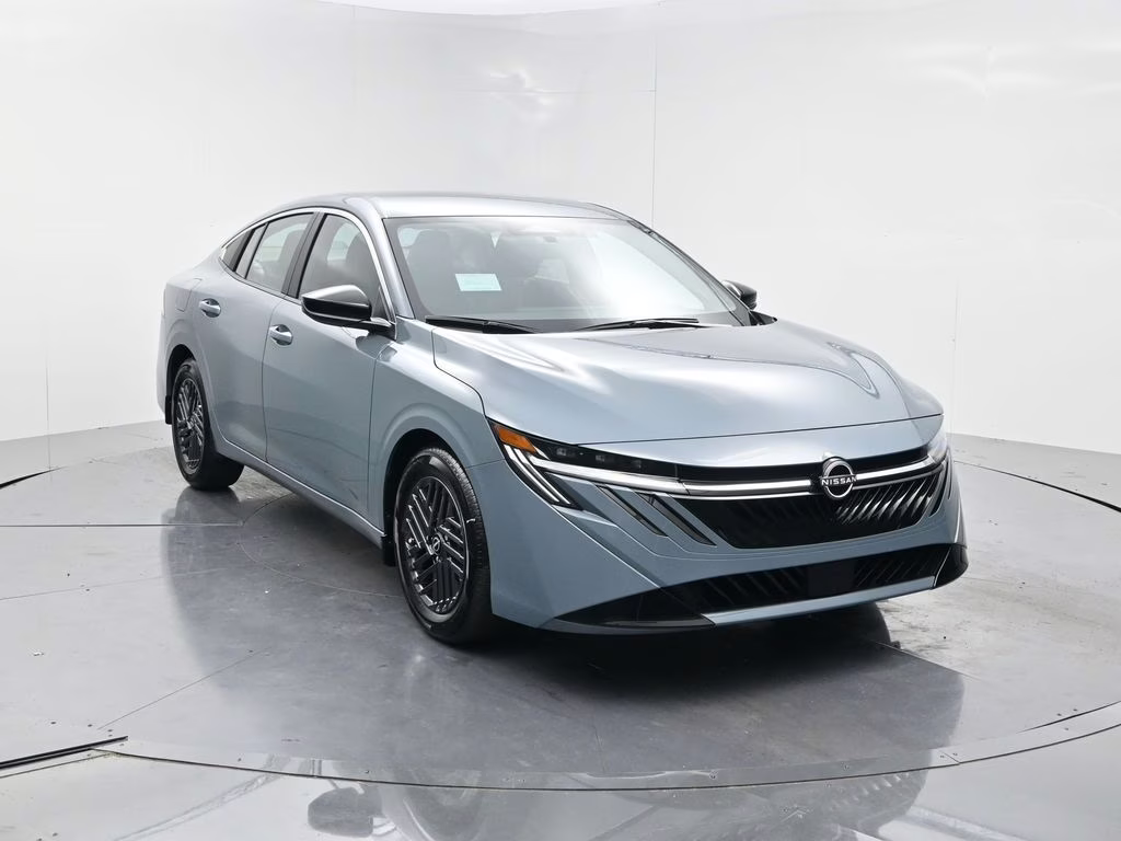 2026 Atlantic Gray Metallic Nissan Sentra SV FWD Sedan