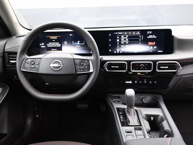 2026 Atlantic Gray/Super Black Nissan Sentra SR FWD Sedan