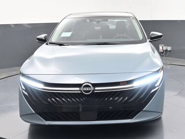 2026 Atlantic Gray/Super Black Nissan Sentra SR FWD Sedan