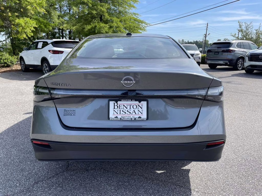 2026 Gun Metallic Nissan Sentra SV FWD Sedan