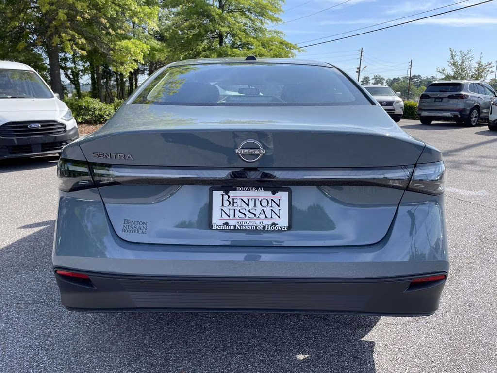 2026 Atlantic Gray Metallic Nissan Sentra SV FWD Sedan