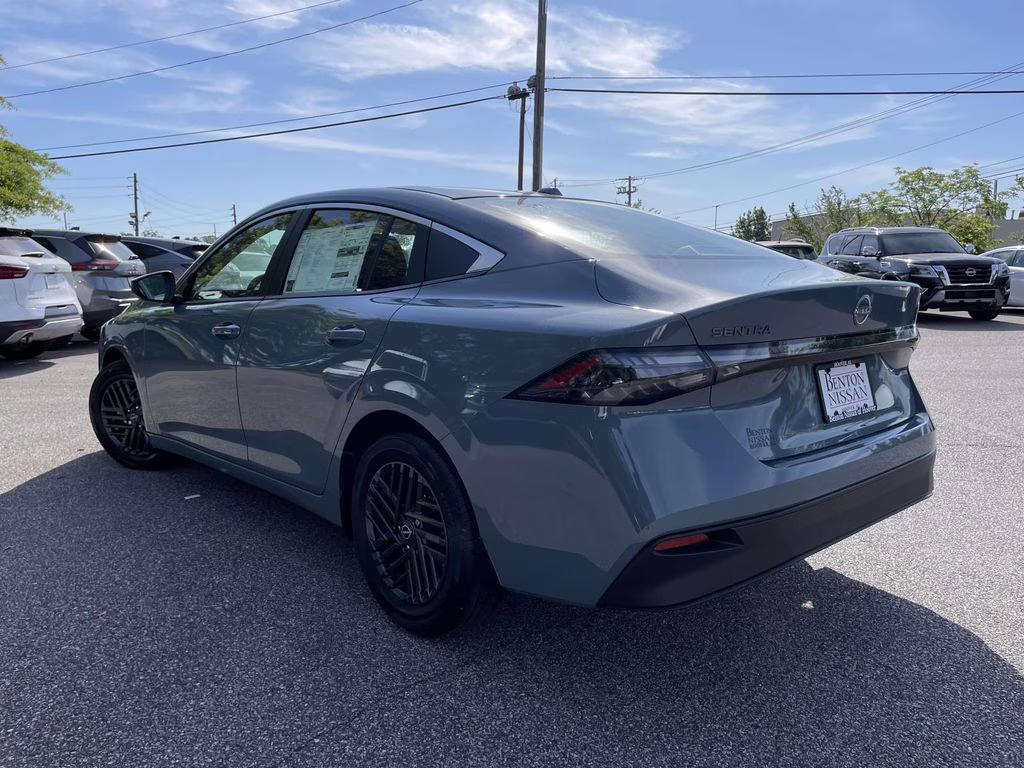 2026 Atlantic Gray Metallic Nissan Sentra SV FWD Sedan