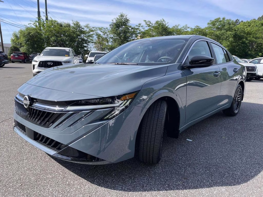 2026 Atlantic Gray Metallic Nissan Sentra SV FWD Sedan