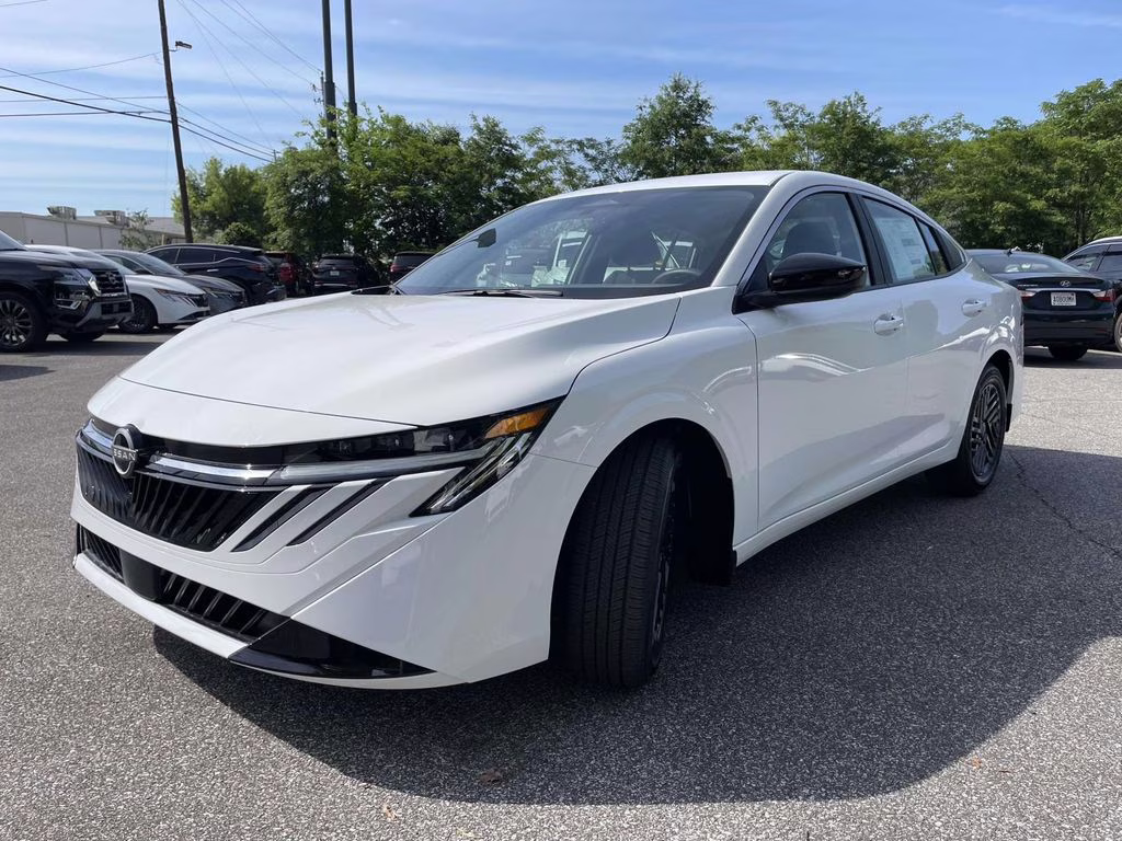 2026 Fresh Powder Nissan Sentra SV FWD Sedan